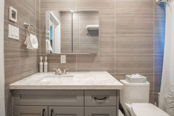 Medicine Cabinet Mounting in Longmont