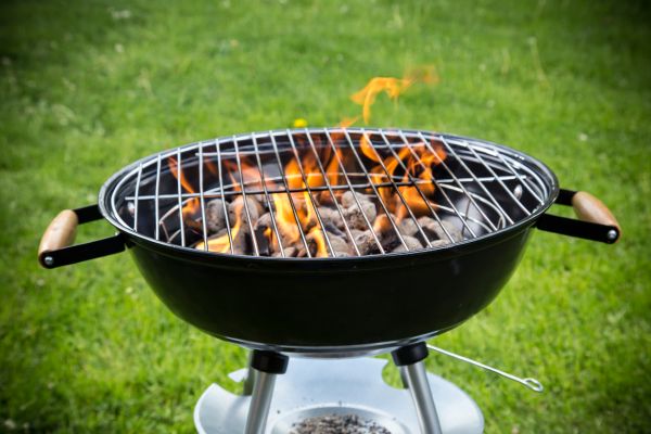 Charcoal Grill Assembly in Longmont