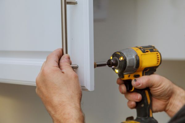 Cabinet Knob Installation in Longmont