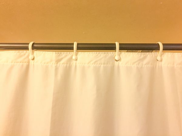 Shower Curtain Hanging in Longmont