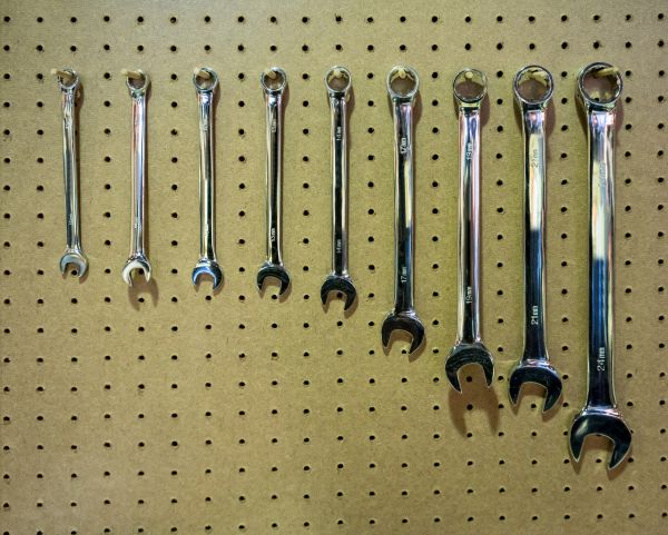 Garage Pegboard Mounting in Longmont